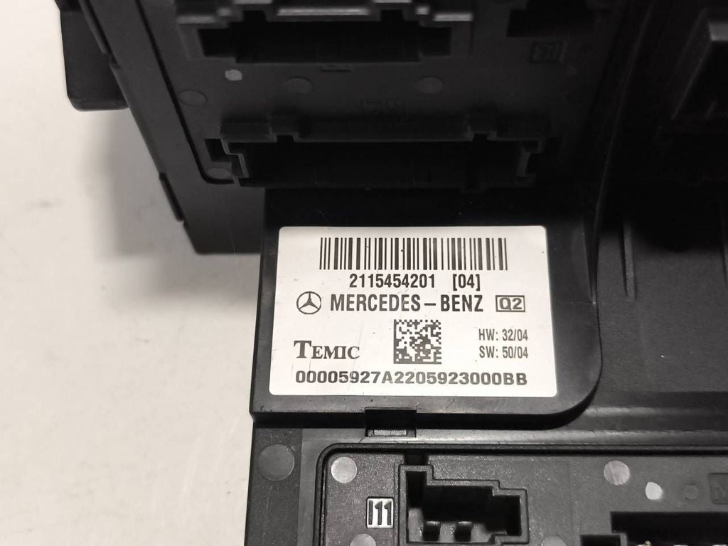 Mercedes-Benz E W211 2007 Fuse comfort unit module 2115454201 