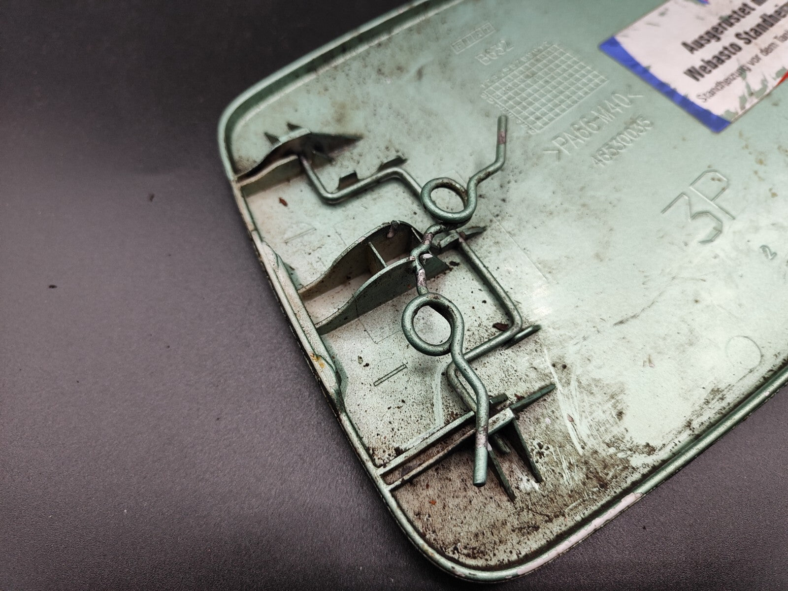 Fiat Punto 2003 Fuel Flap Cap Cover 46530035 Green