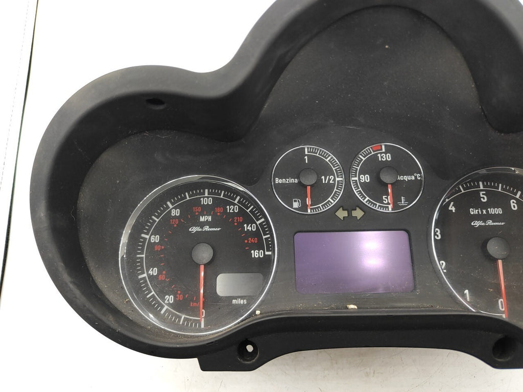 Alfa Romeo 147 Petrol 2006 RHD Speedometer Cluster 156056619