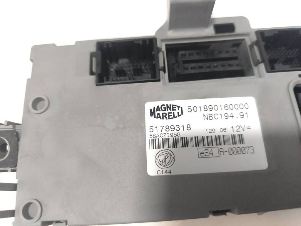 Fiat Croma 2.4JTD 147kW 2007 Diesel  Central body control module 51789318 