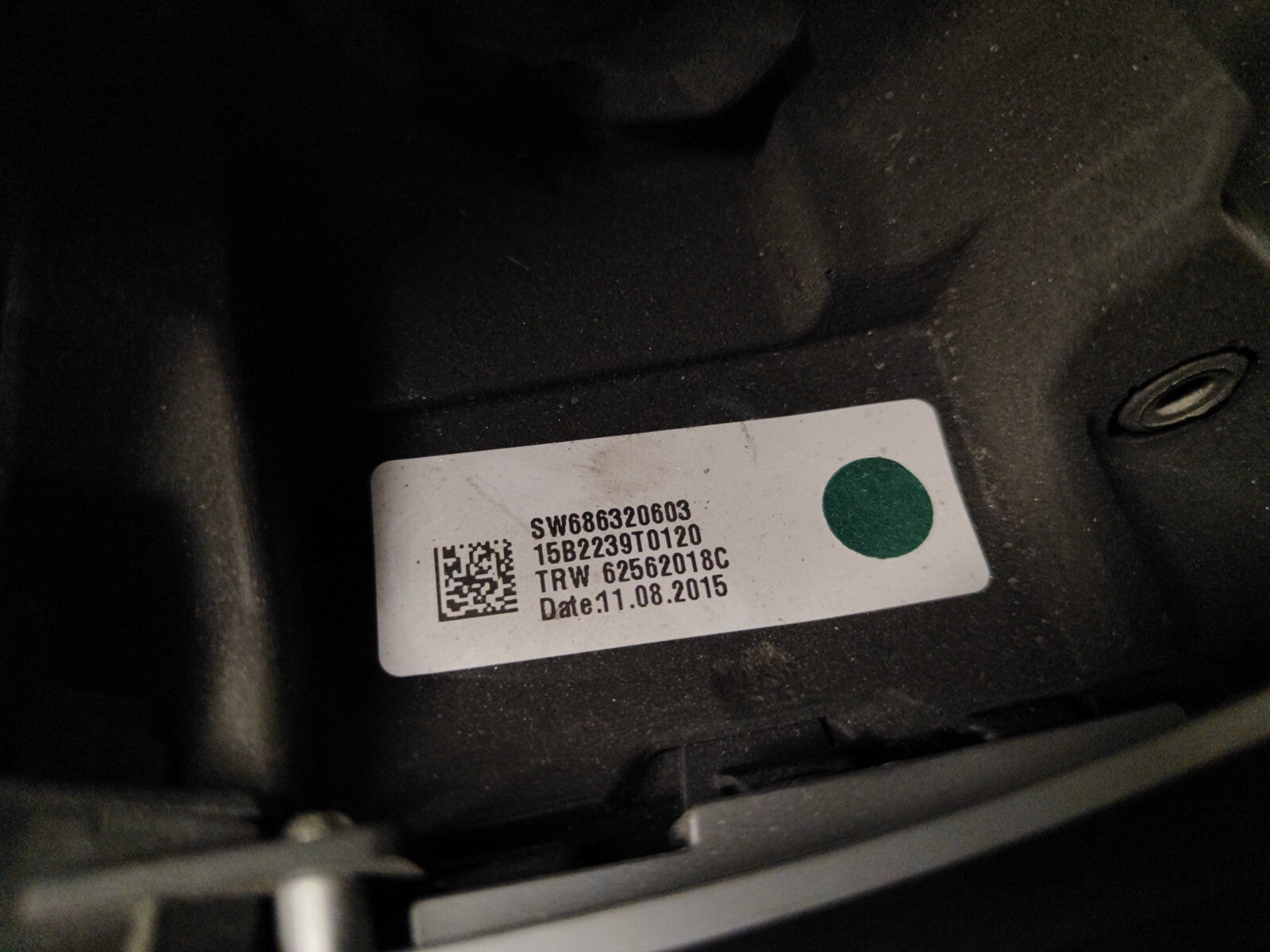 BMW 2 3 4 F22 F30 F31 F32 SPORT STEERING WHEEL 62562181E