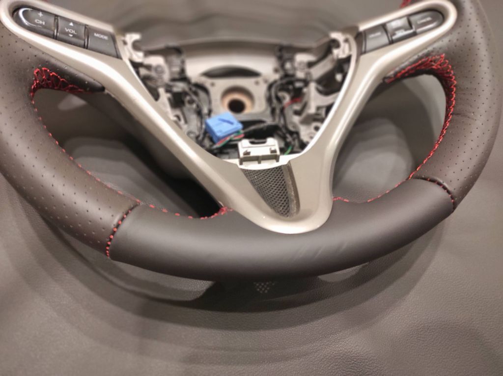 Honda Civic 8 FN 2007 Steering wheel / NEW LEATHER