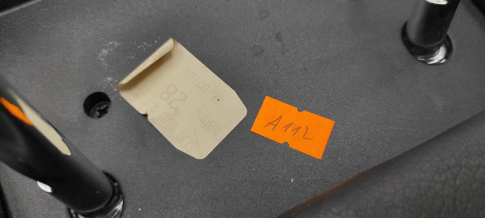 Alfa Romeo GT 1.9JTD 110kW 2005 Rear Interior Seat Headrest Black Leather