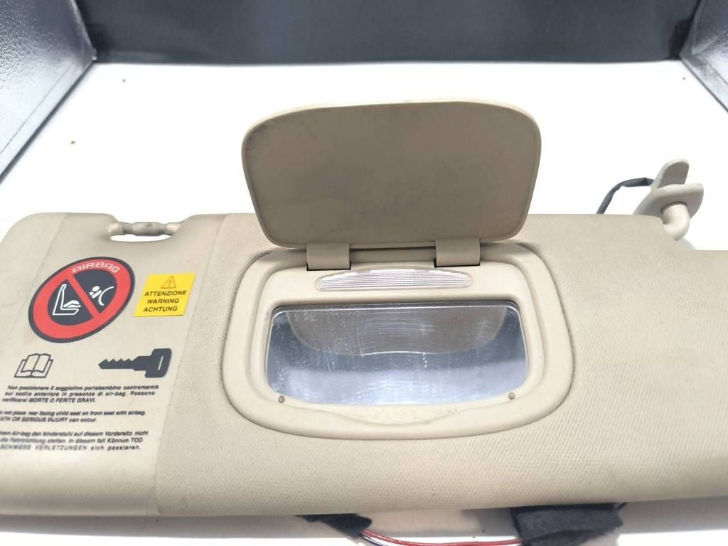 Fiat Croma 2007 LHD Right Side sun visor cover