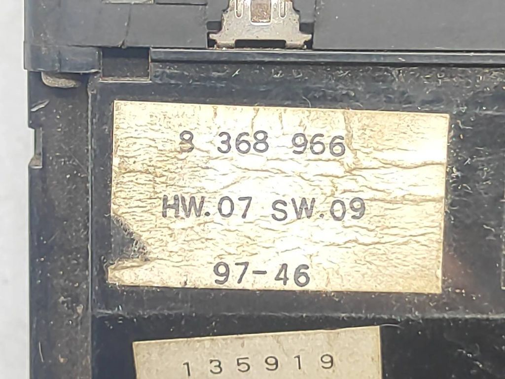 BMW 5 Series E39 2002 LHD Front Electric window control switch 8368966 