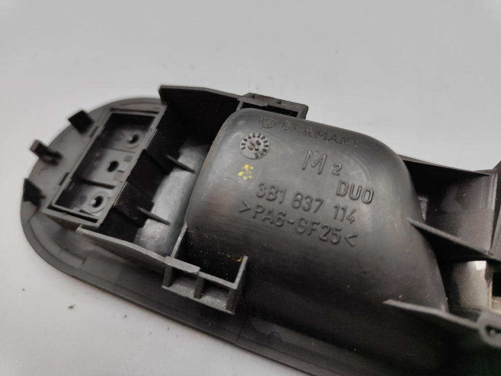 Volkswagen Golf MK4 1999 LHD Front Right Door Inner Handle 3B1837114