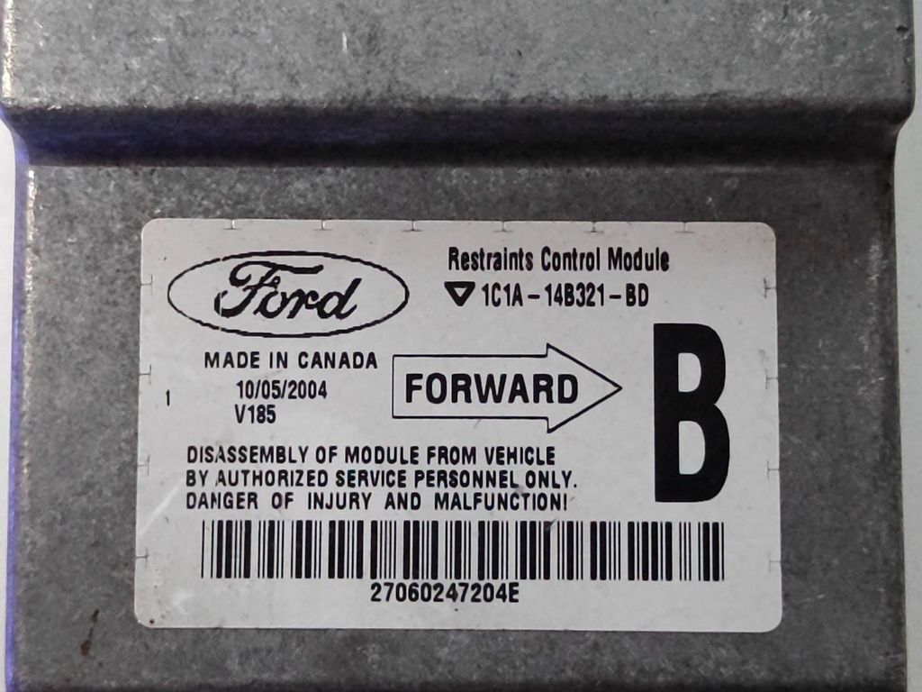 Ford Transit 2002 Safety ECU Control unit module 1C1A14B321BD 