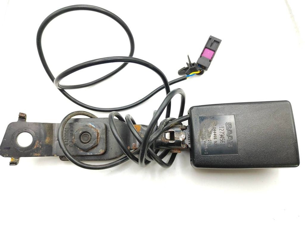 Saab 9-3 Ver2 2004 Front left seat belt buckle 12794561 