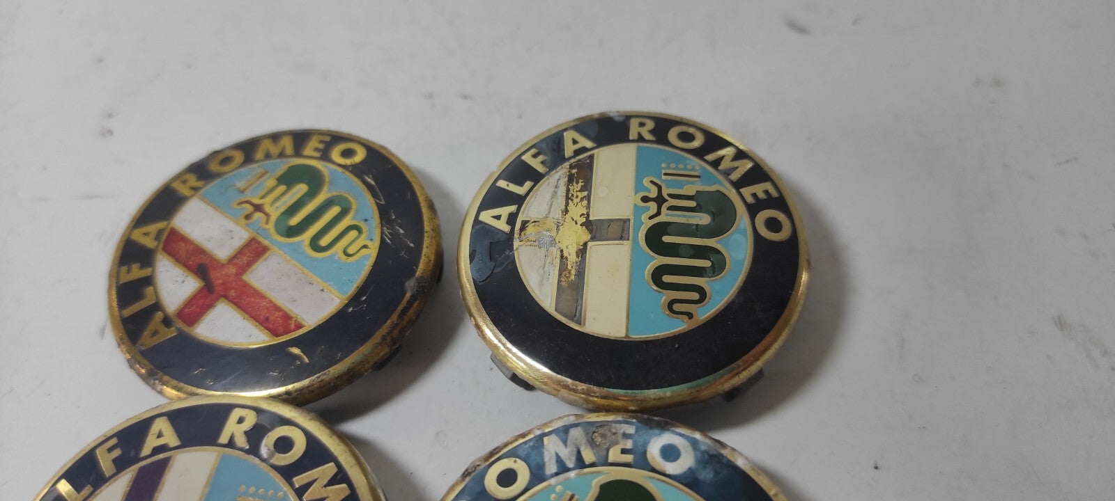 Alfa Romeo 156 1.9JTD Diesel 2005 Alloy Wheels Center Cap Set