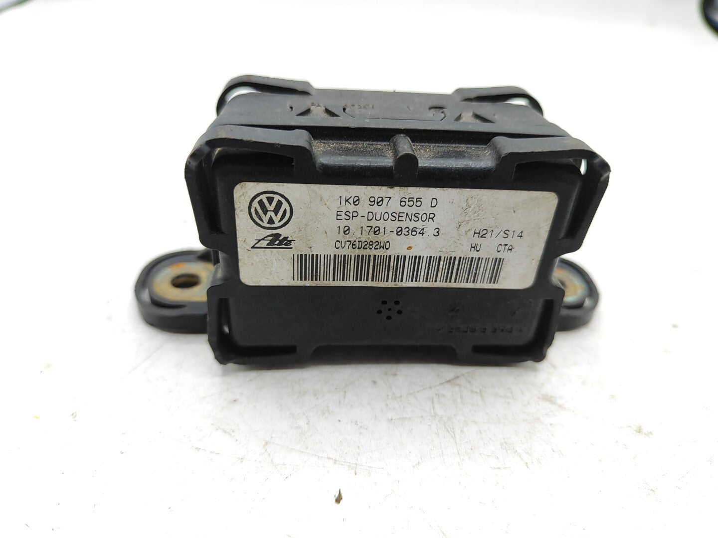 Audi A3 8P Diesel 2006 Yaw Rate ESP Sensor Module 1K0907655D 10170103643