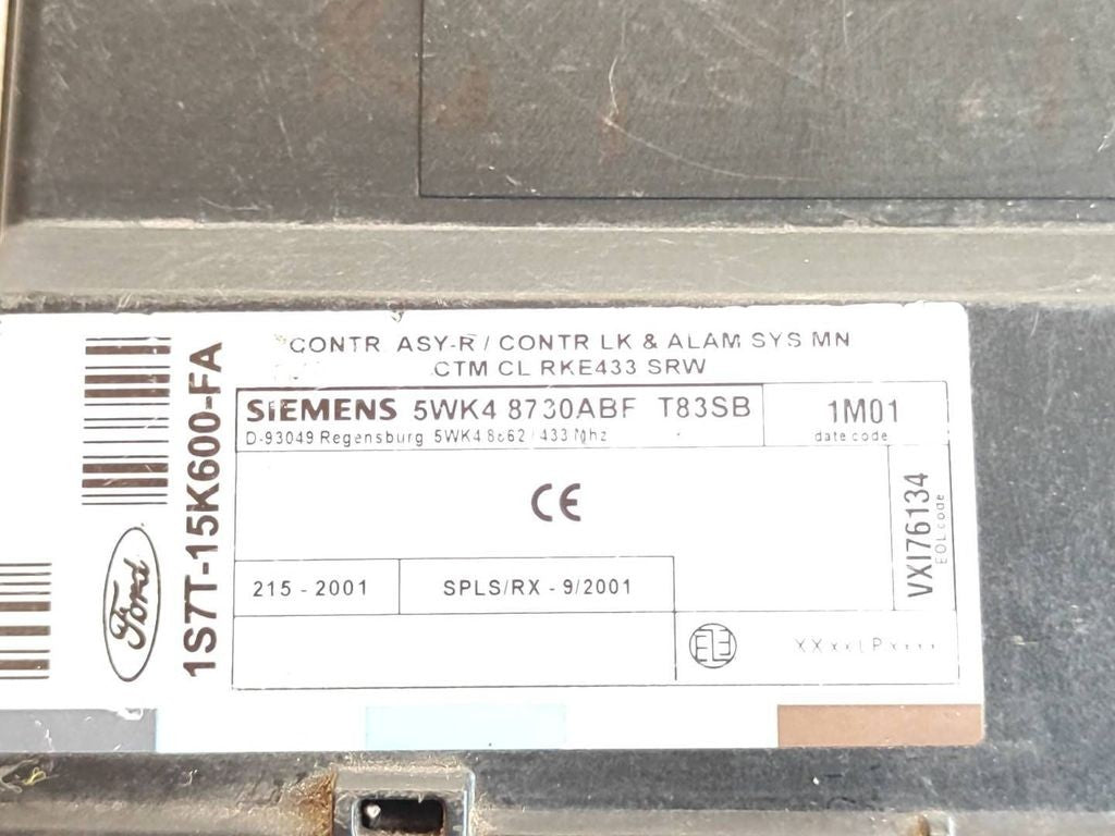 Ford Focus 1999 Comfort convenience body module 1S7T15K600FA 