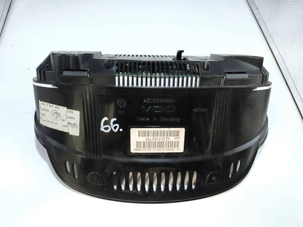 62119153749 BMW 5 E60 E61 2008 Petrol speedometer instrument cluster 