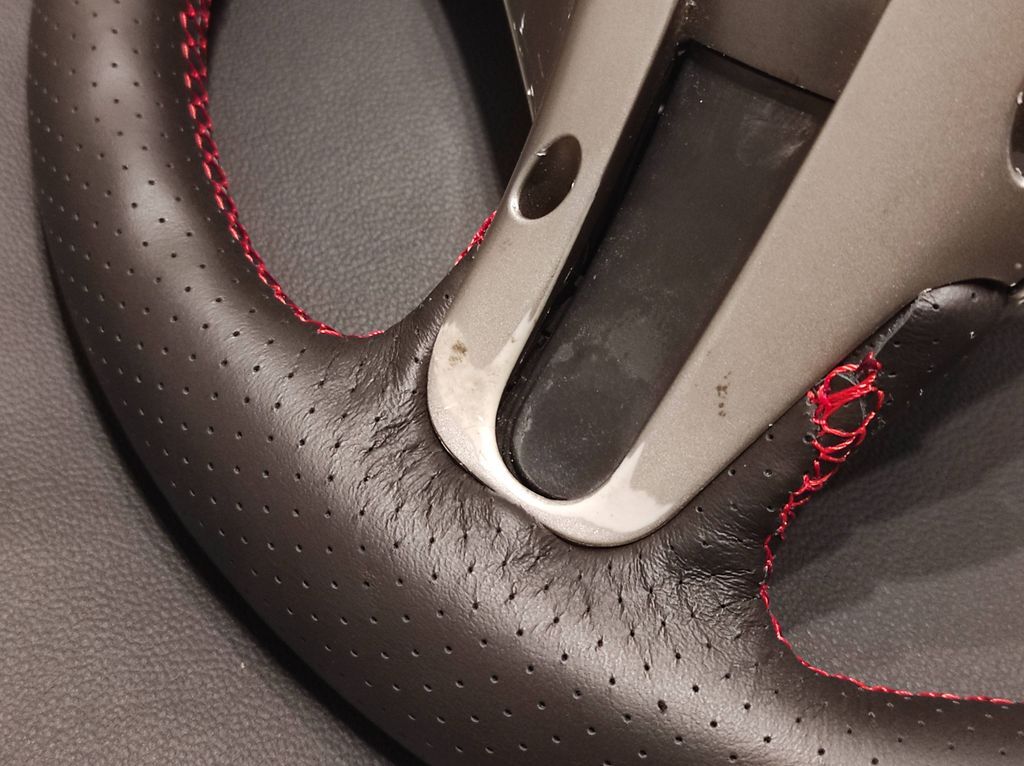 Honda Civic 8 FN 2007 Steering wheel / NEW LEATHER