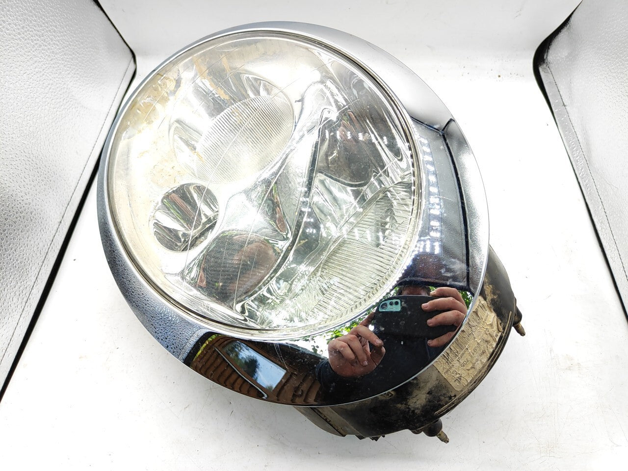 Mini Cooper R50 R53 2005 USA Front Left Headlight FOR PARTS 6911705