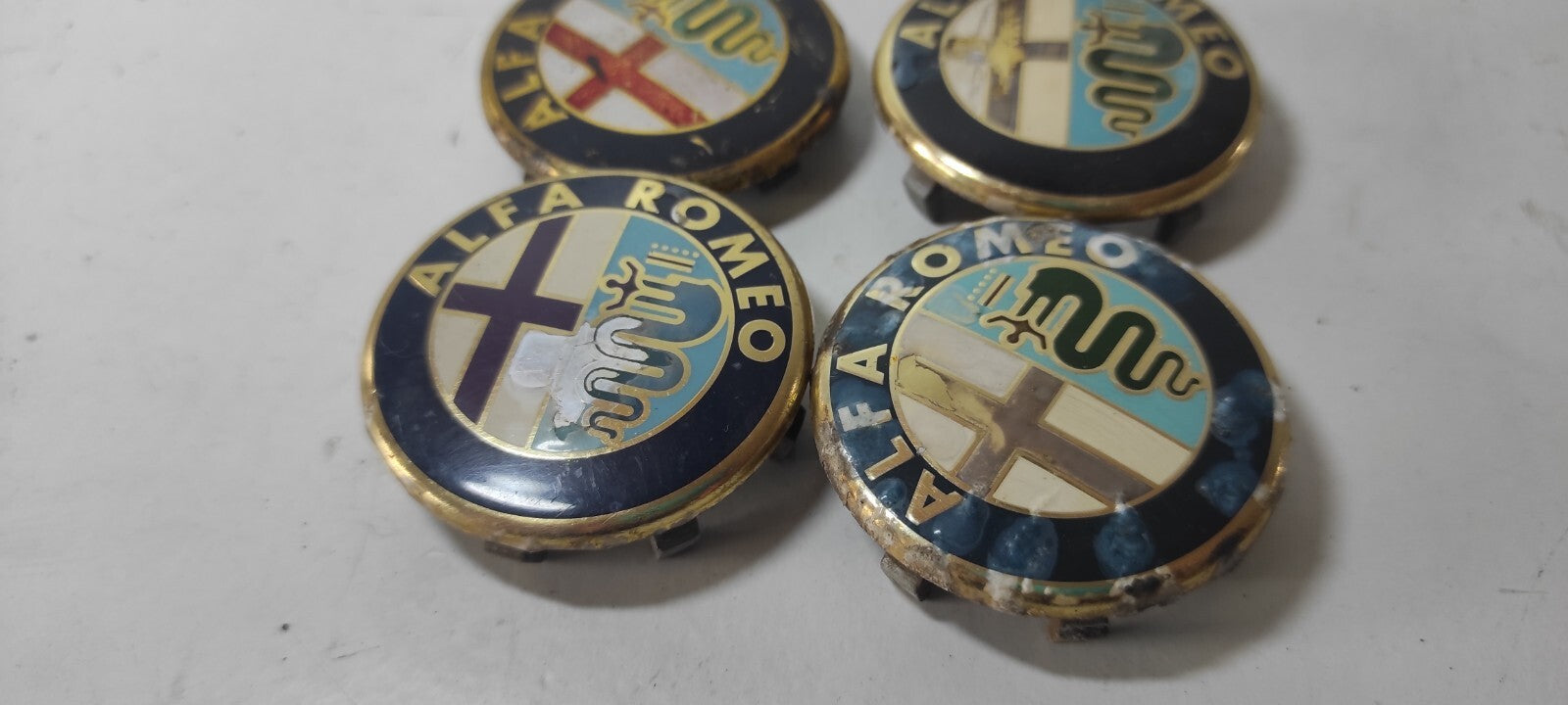 Alfa Romeo 156 1.9JTD Diesel 2005 Alloy Wheels Center Cap Set