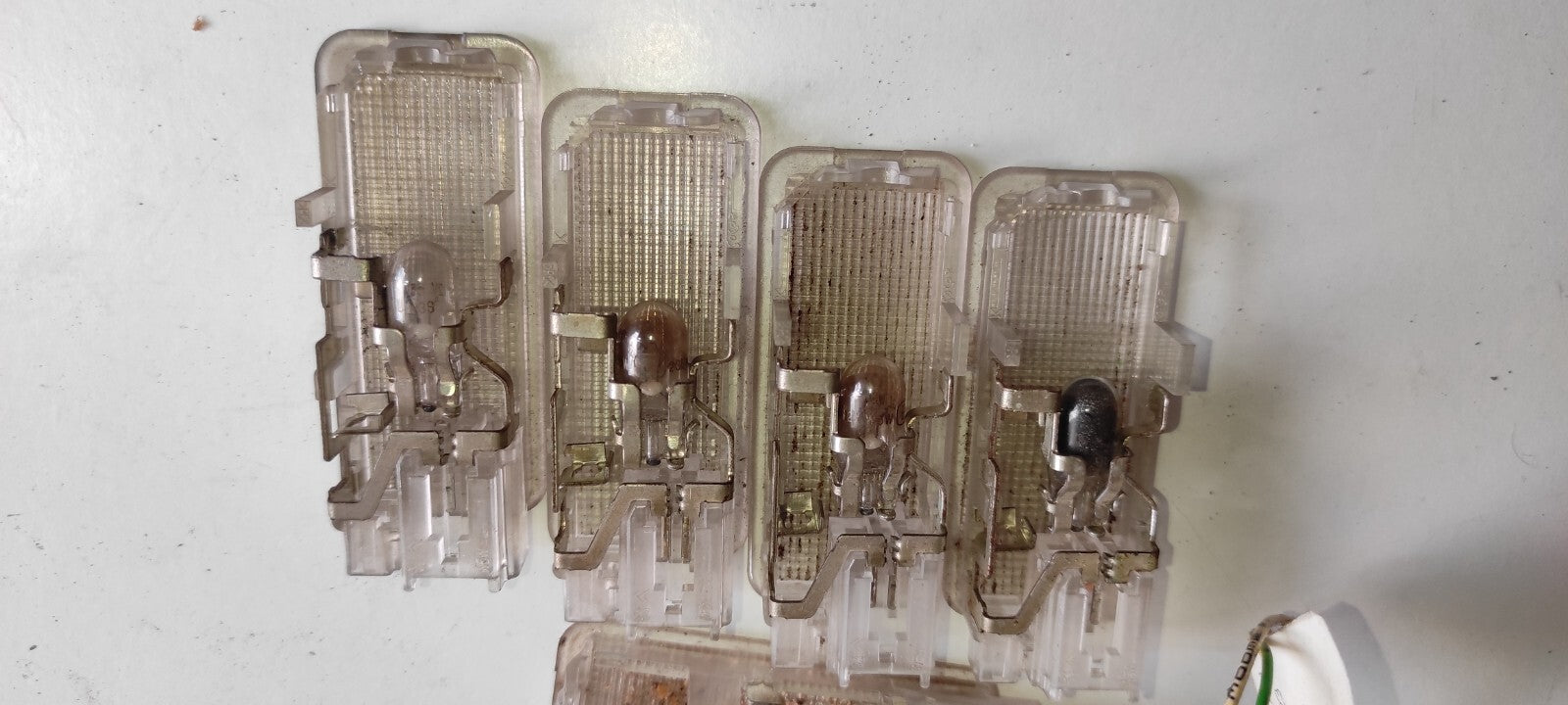 Peugeot 607 3.0i V6 Petrol 2001 Interior Roof Reading Light Lamp Set