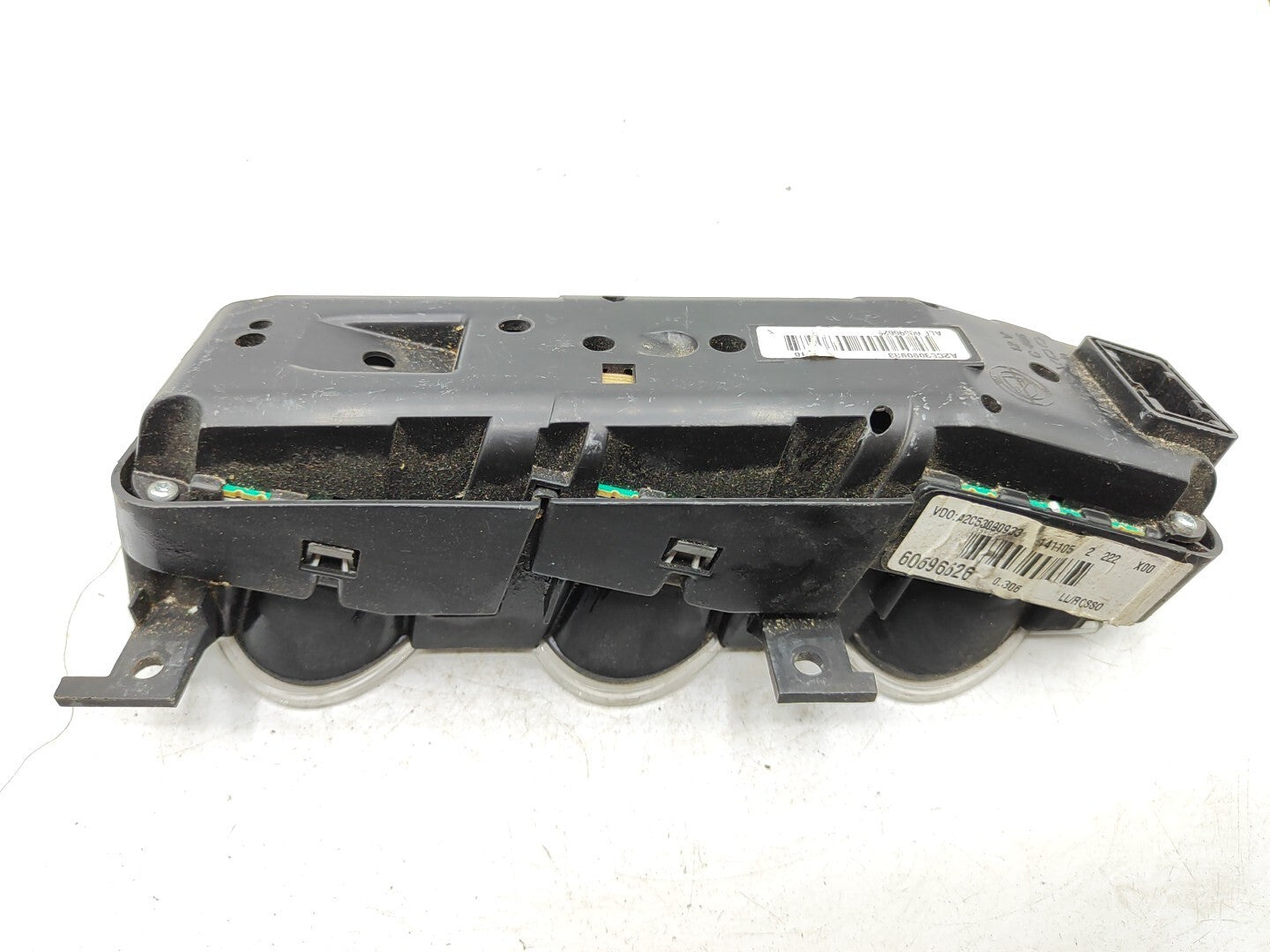 Alfa Romeo 159 2008 LHD Front Dashboard Fuel / Temperature Gauge 60696626