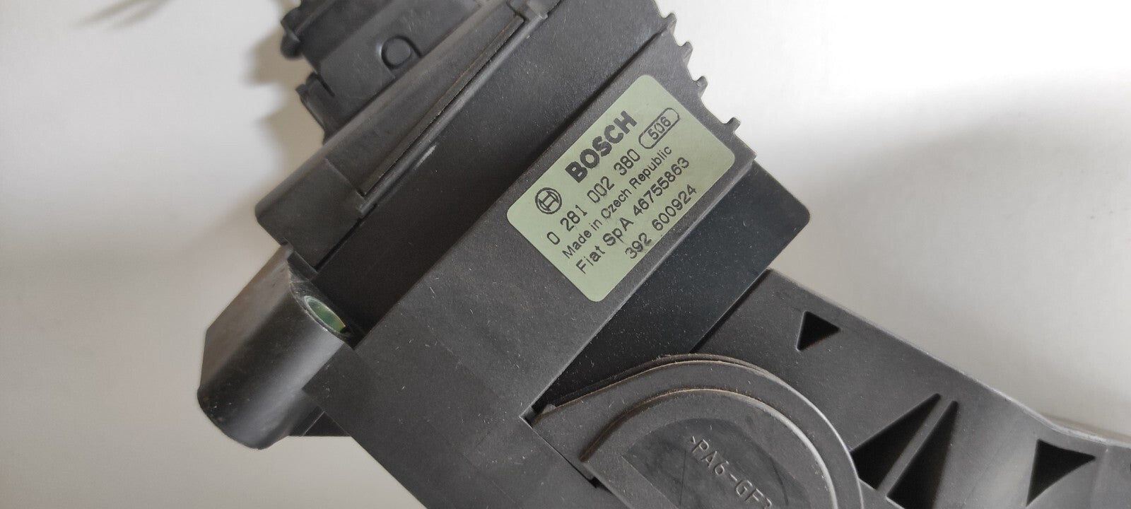 Alfa Romeo 147 1.9JTD 2008 LHD Throttle Gas Pedal 60597343 0281002380