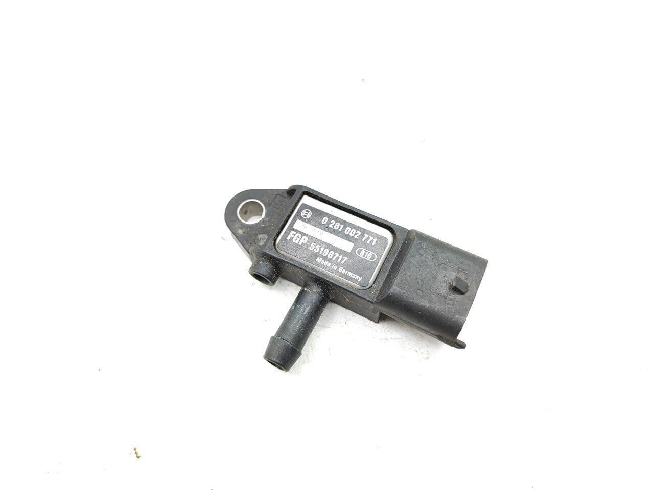 Alfa Romeo 159 1.9JTDm 110kW 2008 Exhaust Pressure Sensor 0281002771 55198717