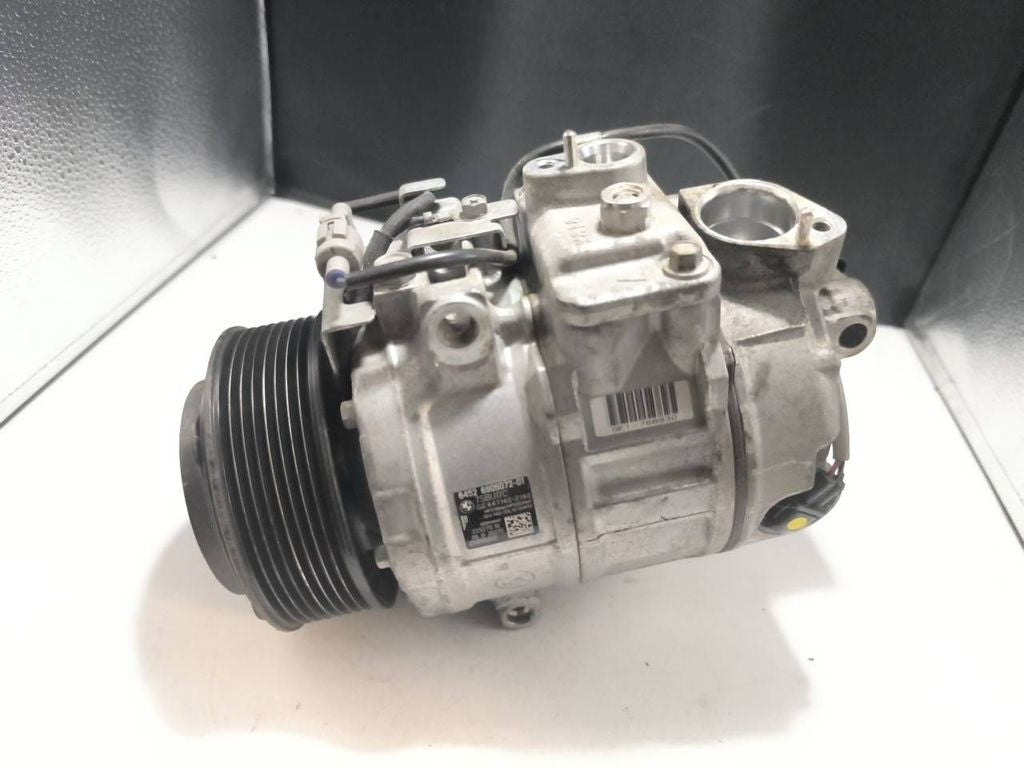 BMW M4 F82 F83 S55 2017 Engine air con AC compressor pump 6805072 