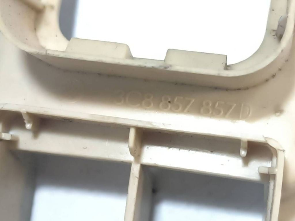 Volkswagen PASSAT CC 2009 Electric window control switch trim 3C8857857D 