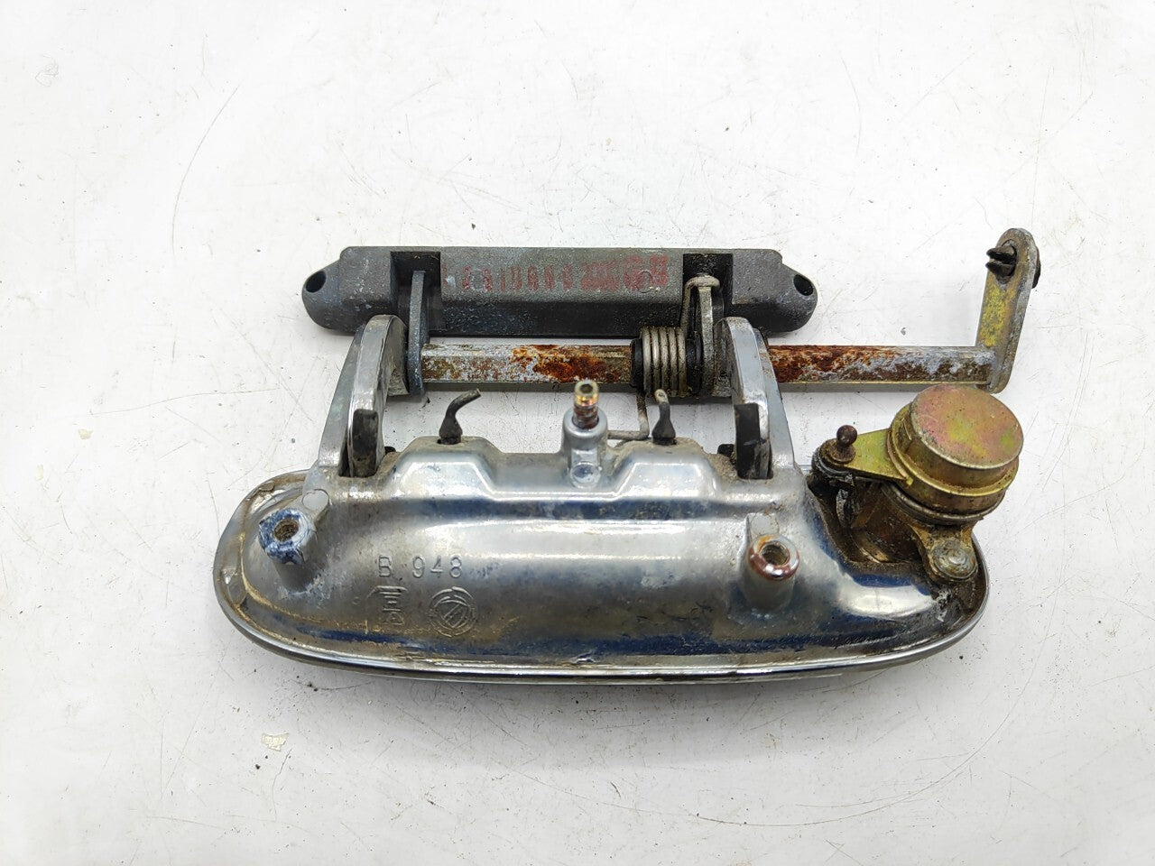 Alfa Romeo 166 2.4JTD 110kW 10V 2002 LHD Front Right Door Chrome Handle