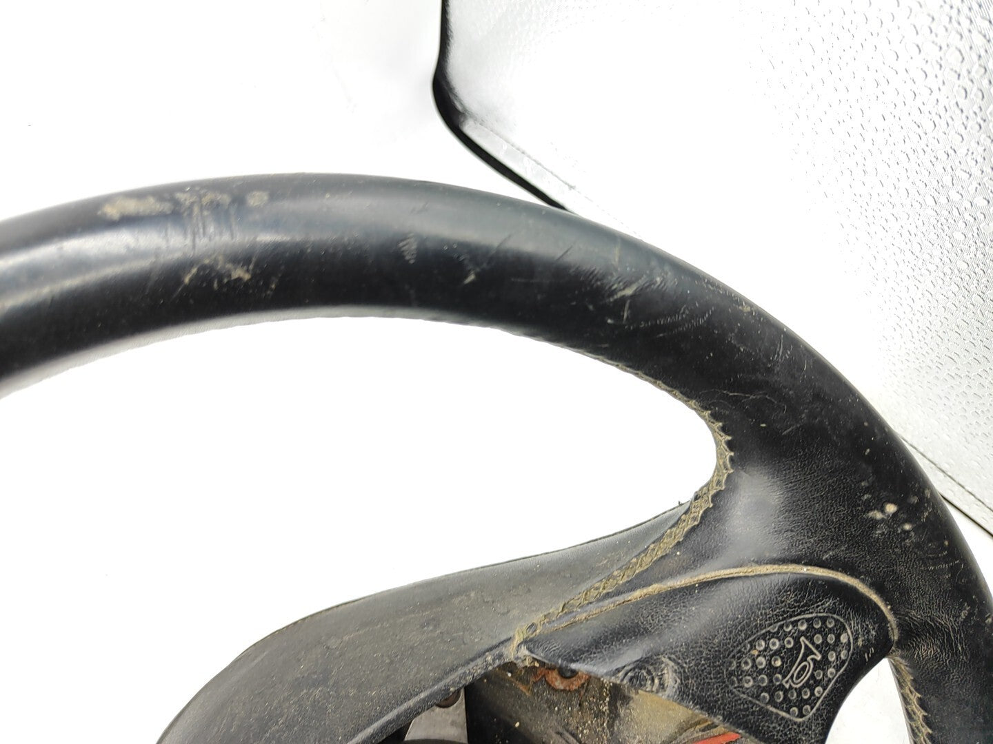 Alfa Romeo 155 TwinSpark Petrol 1994 Interior Leather Steering Wheel BLACK COLOR