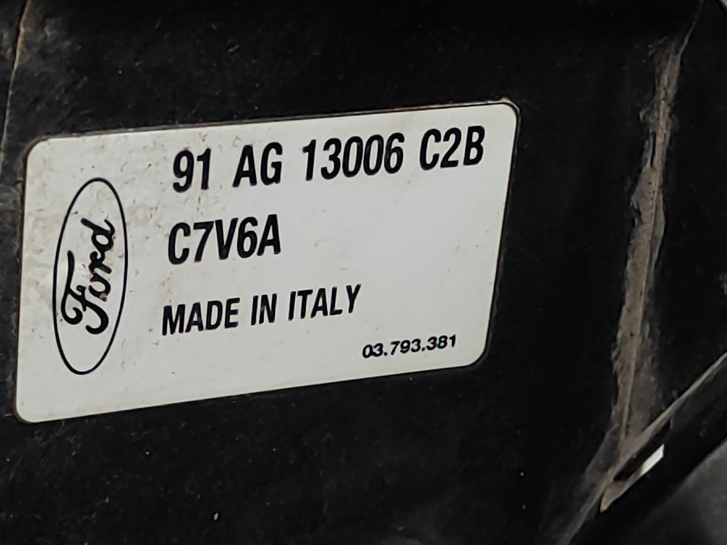 Ford Escort 1993 LHD Front Left Side Headlight Lamp Light 91AG13006C2B