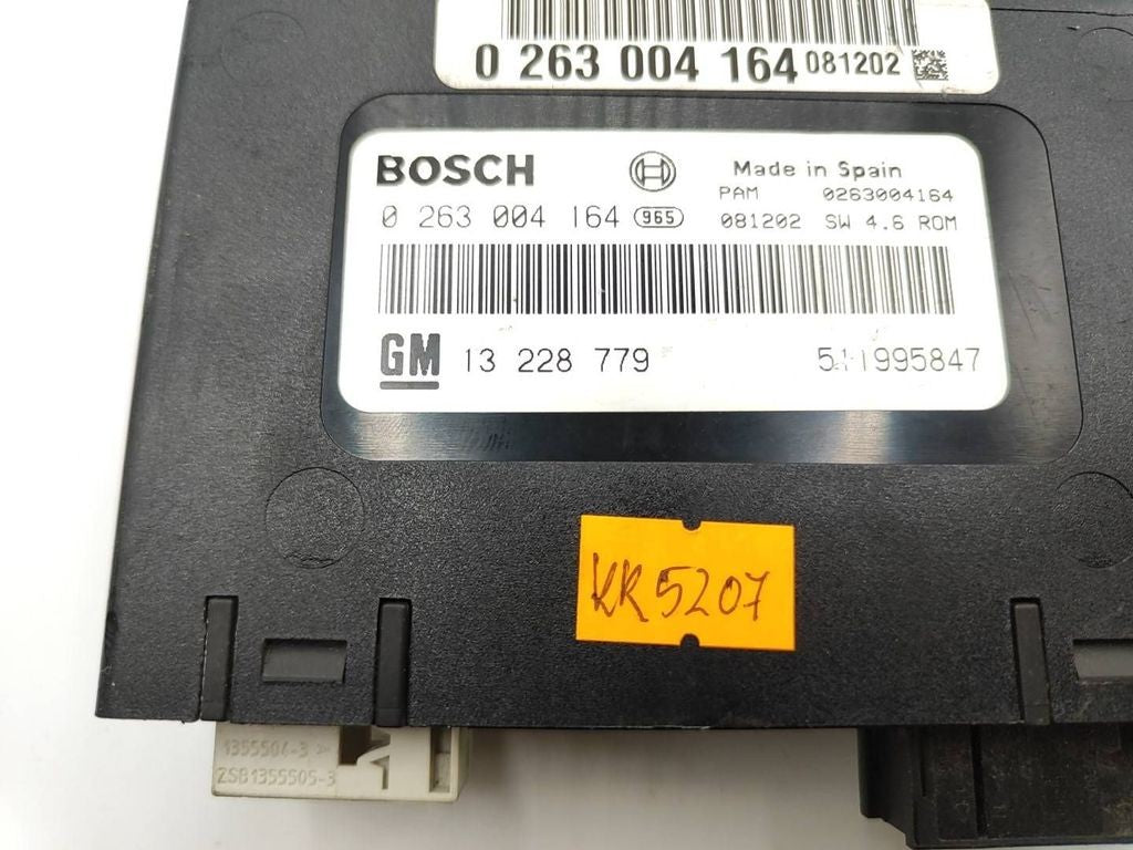 Opel Astra H 2006 Parking PDC control unit module 0263004164 