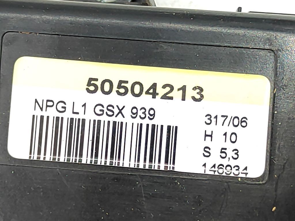 Alfa Romeo 159 2.4JTD 147kW Diesel 2007 door control unit module 50504213 