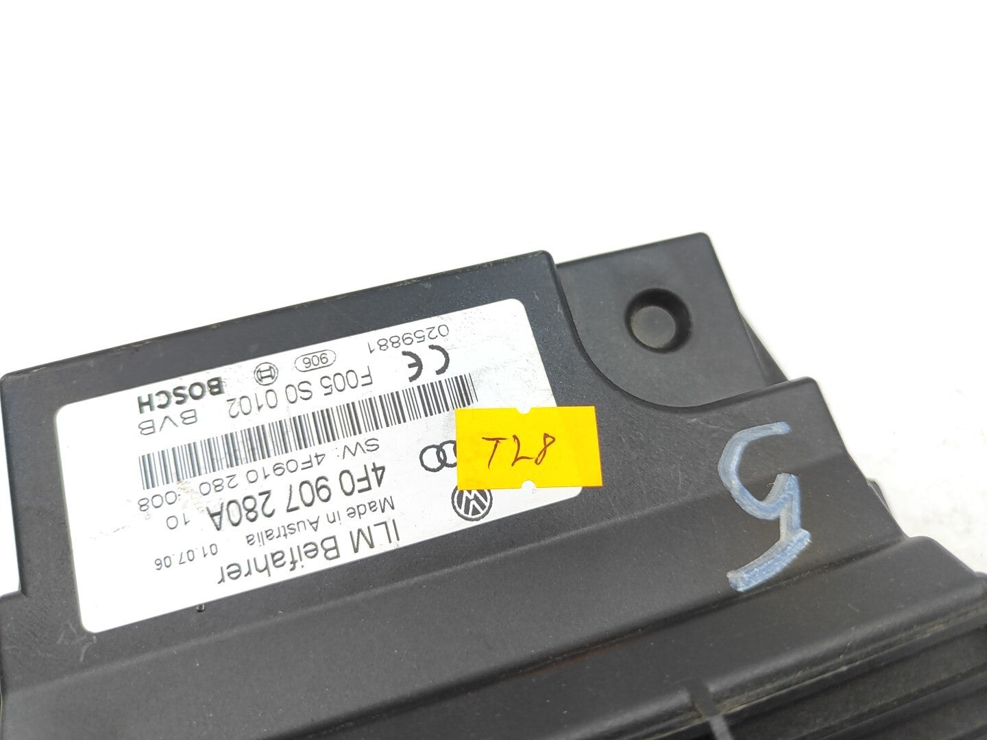 Audi A6 C6 2006 Power Control Module 4F0907280A