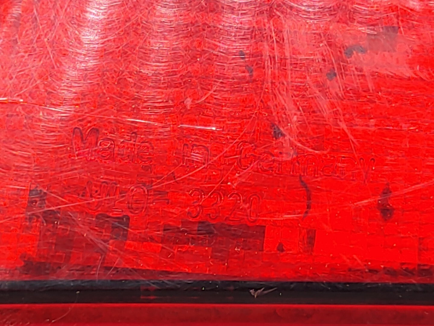 Mercedes Benz W168 A 2001 LHD Rear Left Side Taillight Lamp Light