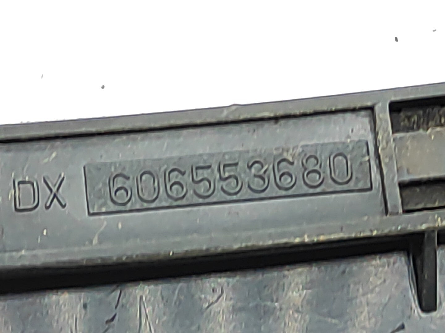 Alfa Romeo 156 2000 Front Right Window Stripe Molding Bracket 606553680