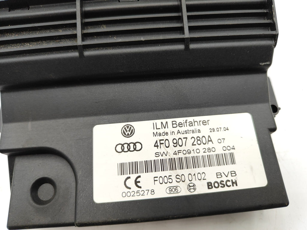 Audi A6 C6 2005 Power Supply Control Unit Module 4F0907280A
