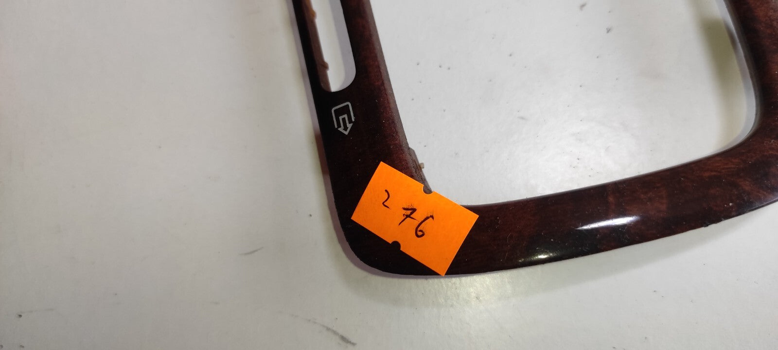 Peugeot 607 3.0i V6 Petrol 2001 Front Dash Panel Air Vent Wooden Trim