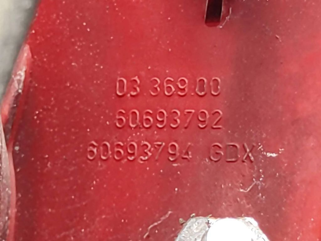 Alfa Romeo 147 Facelift 2007 LHD Rear Left tailgate tail light lamp 60693794