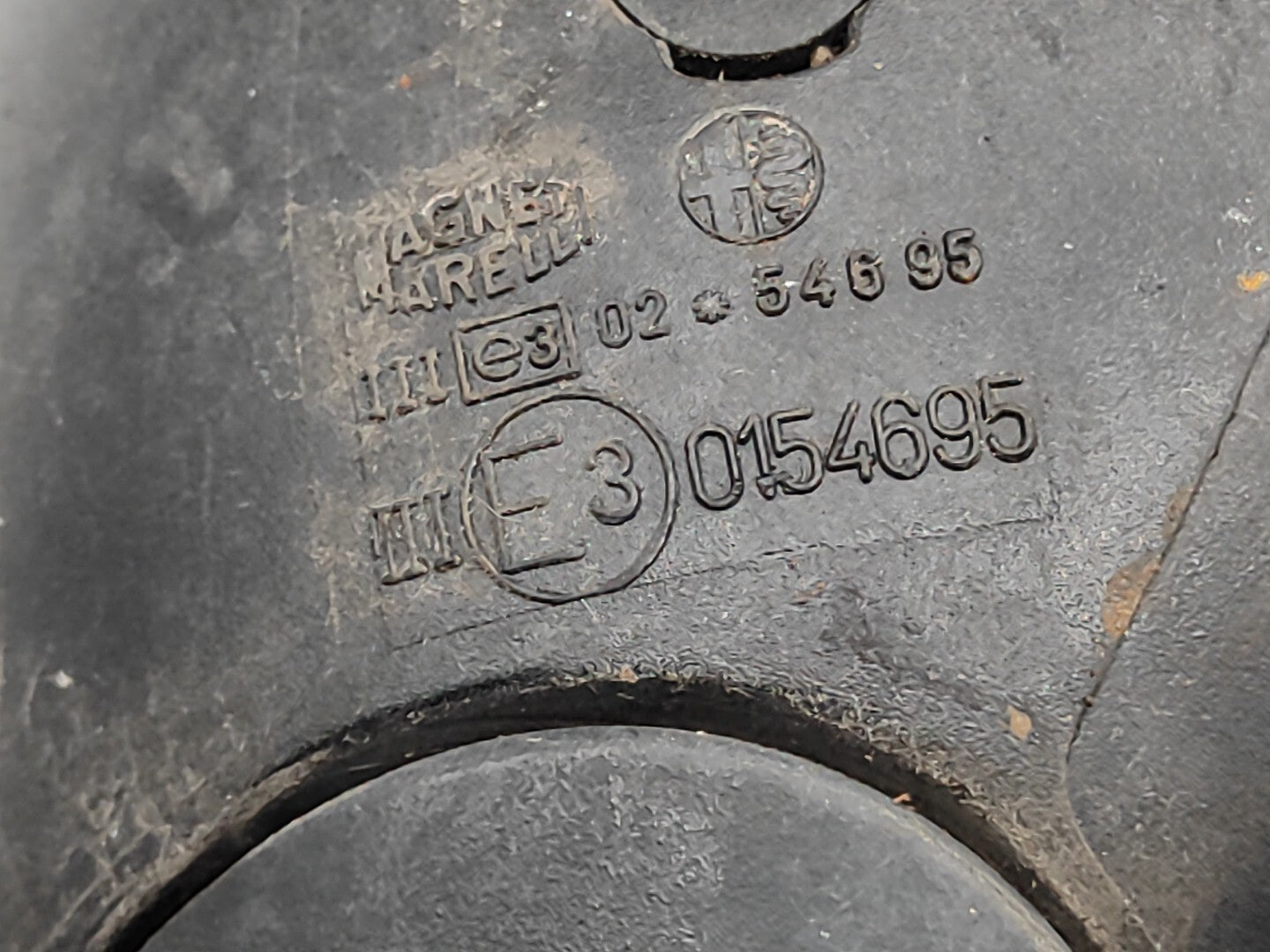 Alfa Romeo 156 2.4JTD Diesel 2000 LHD Front Left Side Mirror Black E30154695