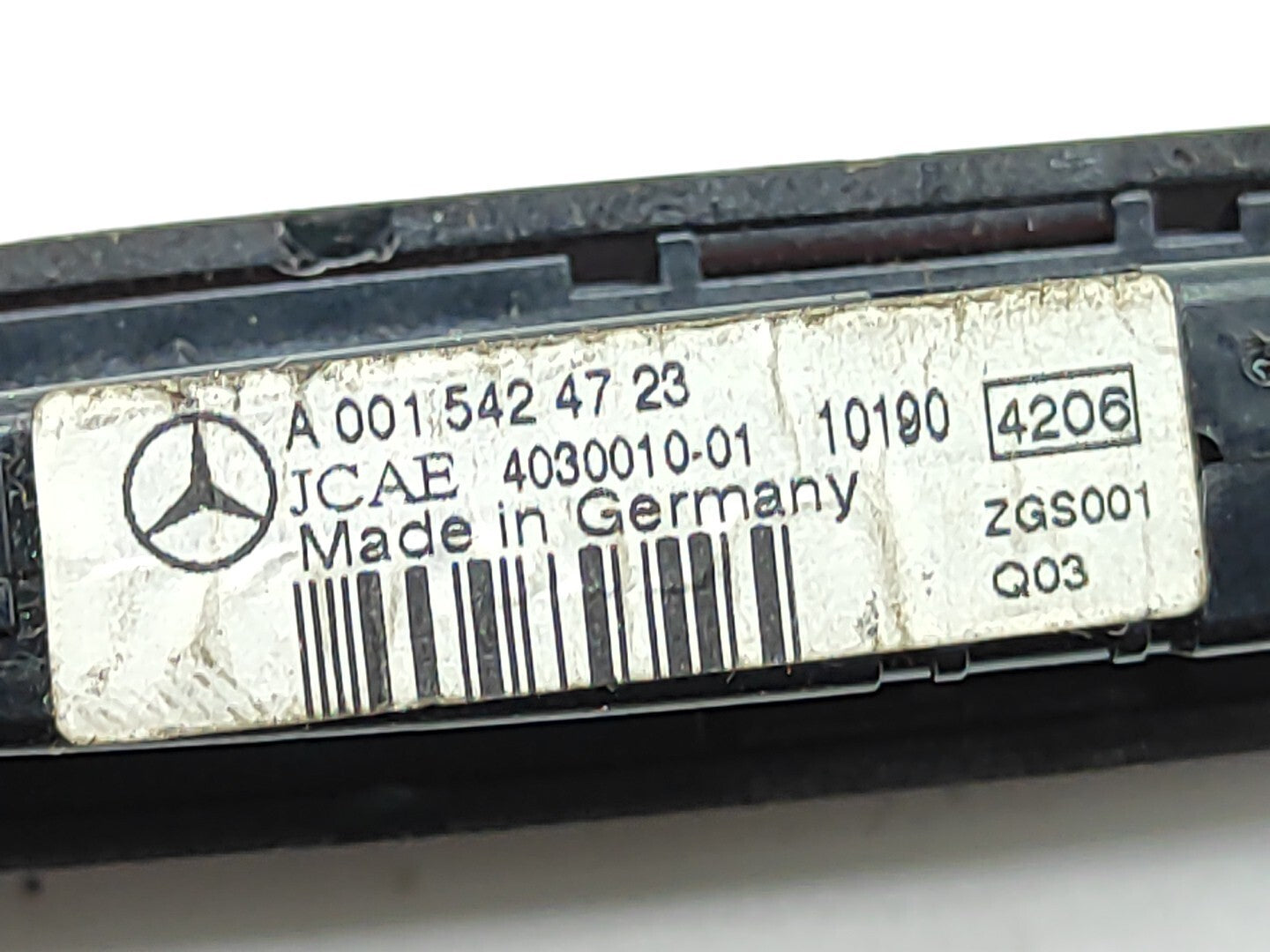 Mercedes Benz W212 E  Class 2013 Parking PDC Display Alarm A0015424723