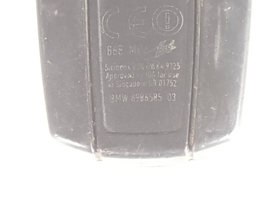 BMW E Series 2010 Ignition key 6986585 