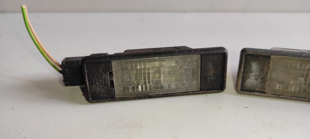 Peugeot 607 3.0i V6 Petrol 2001 Rear Number Plate Light Set 9635678580