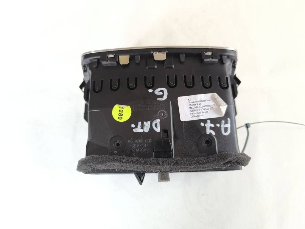 Audi A6 S6 C7 4G 2012 Rear center console air vent grill 4G0819203 