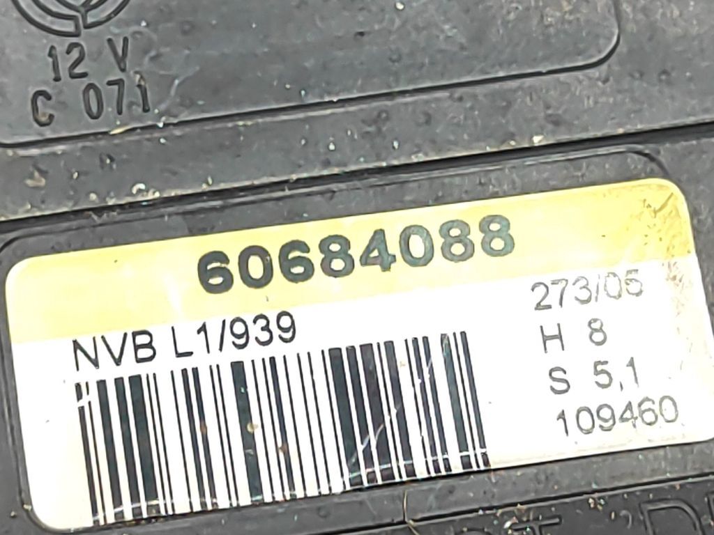 Alfa Romeo 159 2.4JTD 2006 door control comfort unit module 60684088 