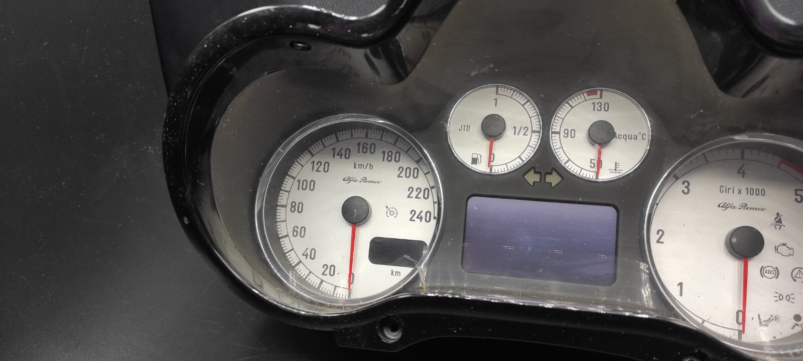 Alfa Romeo 147 1.9JTD 16V Diesel 2006 LHD Speedometer Cluster 156063199