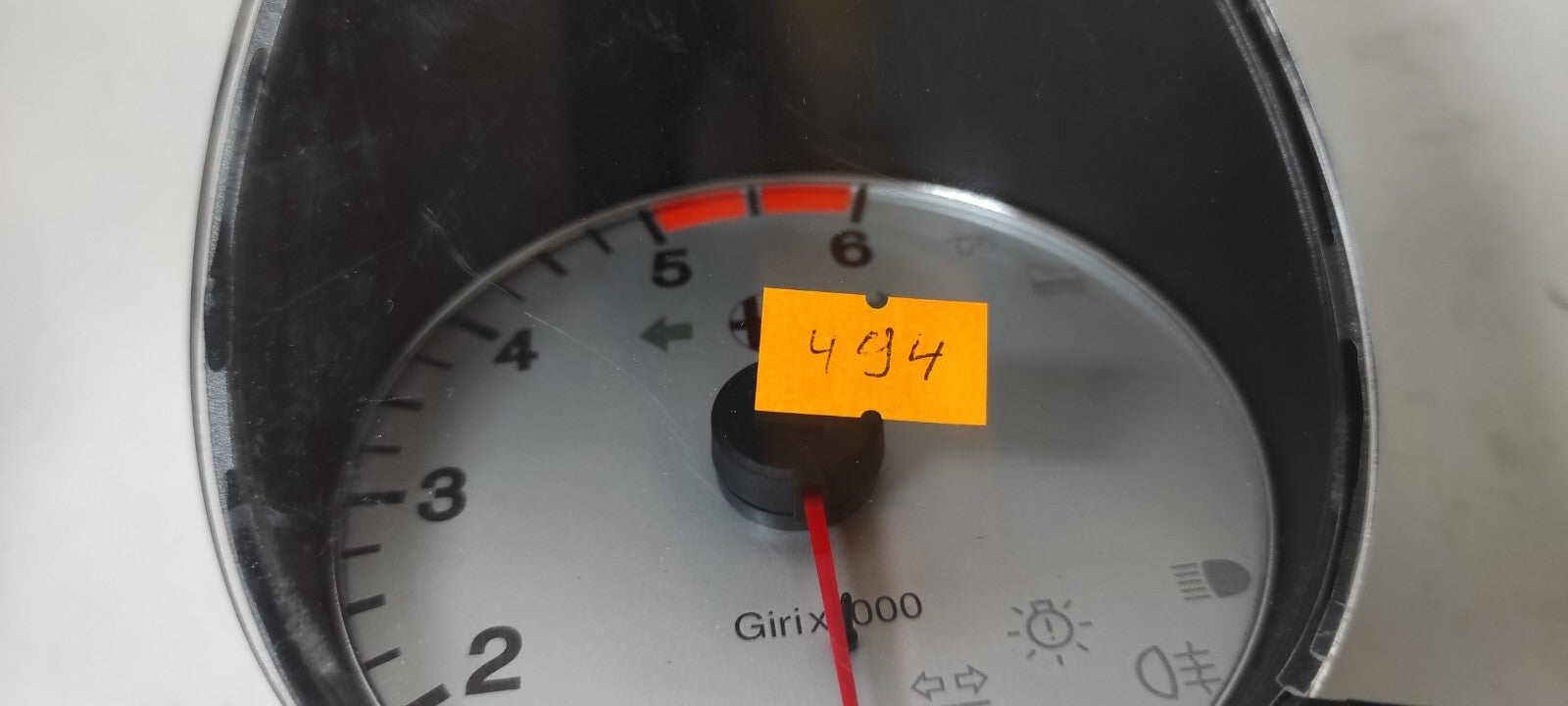 Alfa Romeo 156 1.9JTD 2004 LHD Front Dash Tachometer Cluster 6160340010A