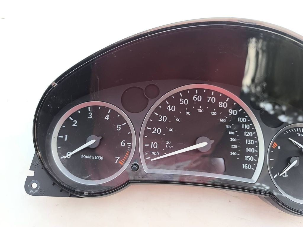 Saab 9-3 Ver2 2003 Petrol speedometer instrument cluster P12800514 