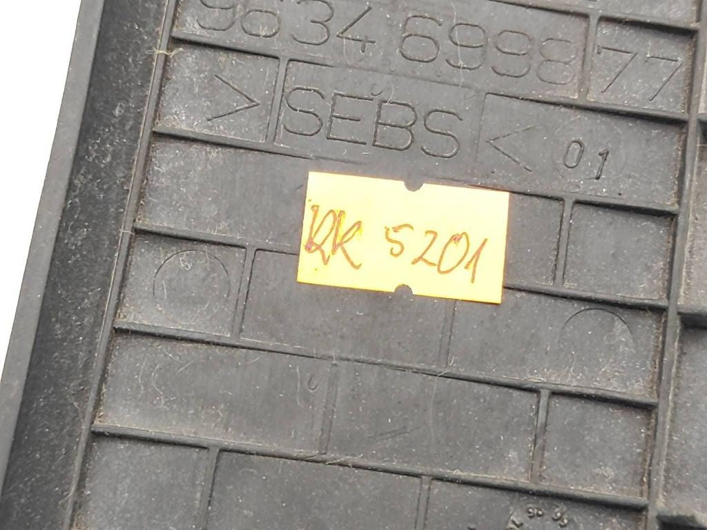 Peugeot 406 2002 rubber mat 9634699877 