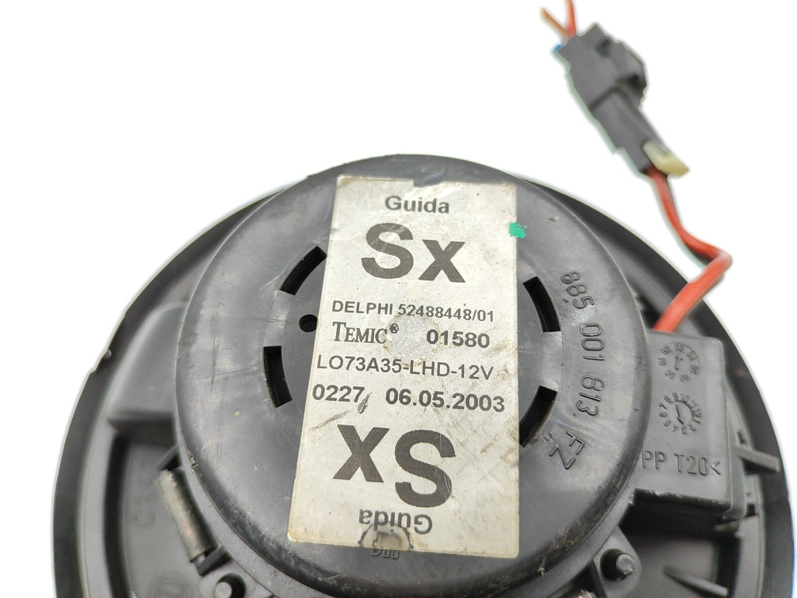 Alfa Romeo 147 1.6TS 2004 LHD Interior Heater Fan Blower Motor 52488448