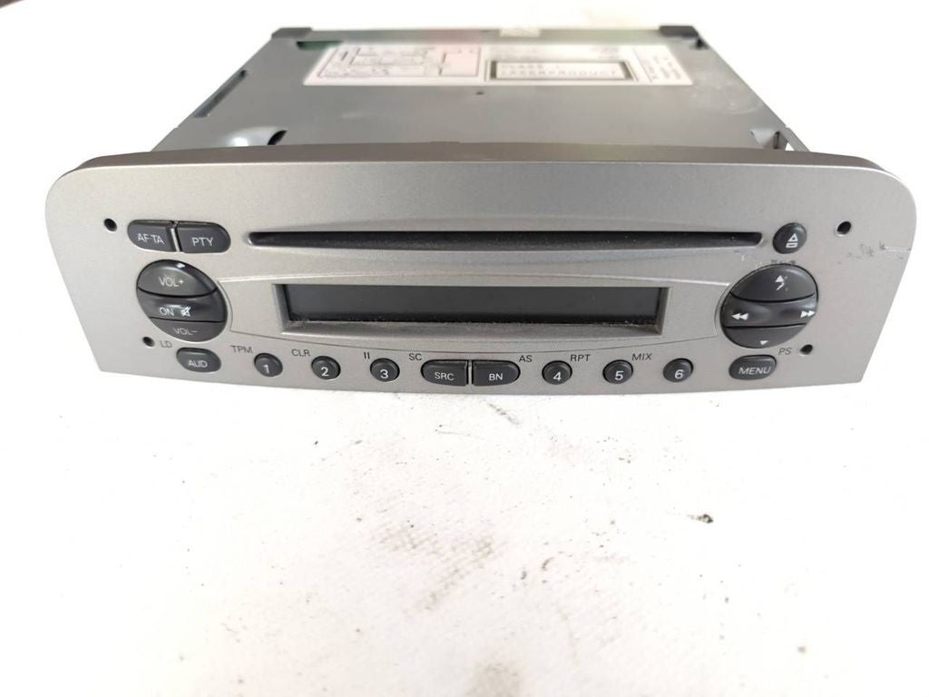 Alfa Romeo 147 2005 Radio CD player head unit 7645327316 / With Code