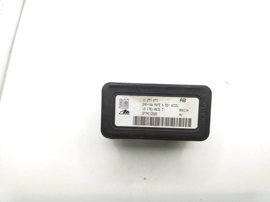 Opel Astra H 2006 ESP acceleration yaw rate sensor 13257073 