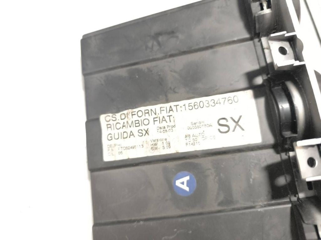 Alfa Romeo 156 JTD 2005 AC Climate control unit module 1560334760 